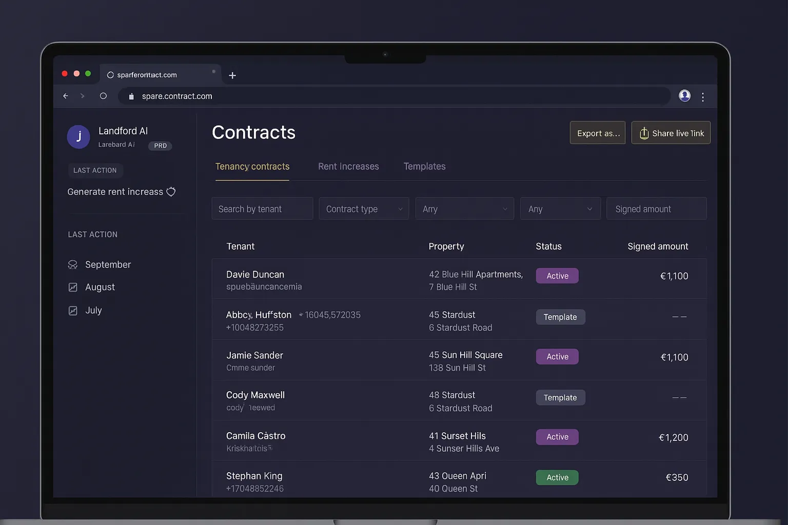 Demo preview